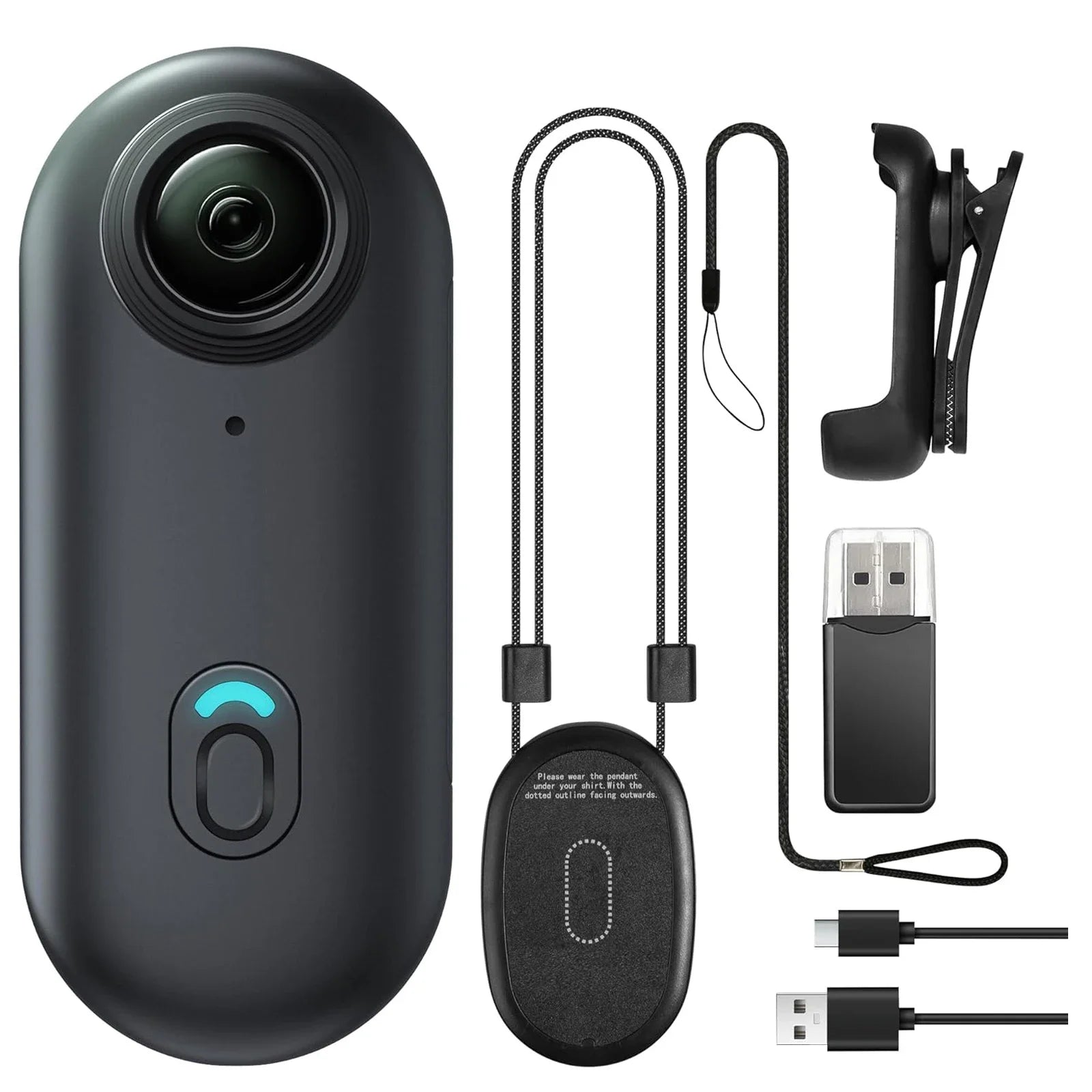 Mini Body Camera – Full HD 1080p, Wi-Fi, Night Vision & Wide Angle | NeoCharge