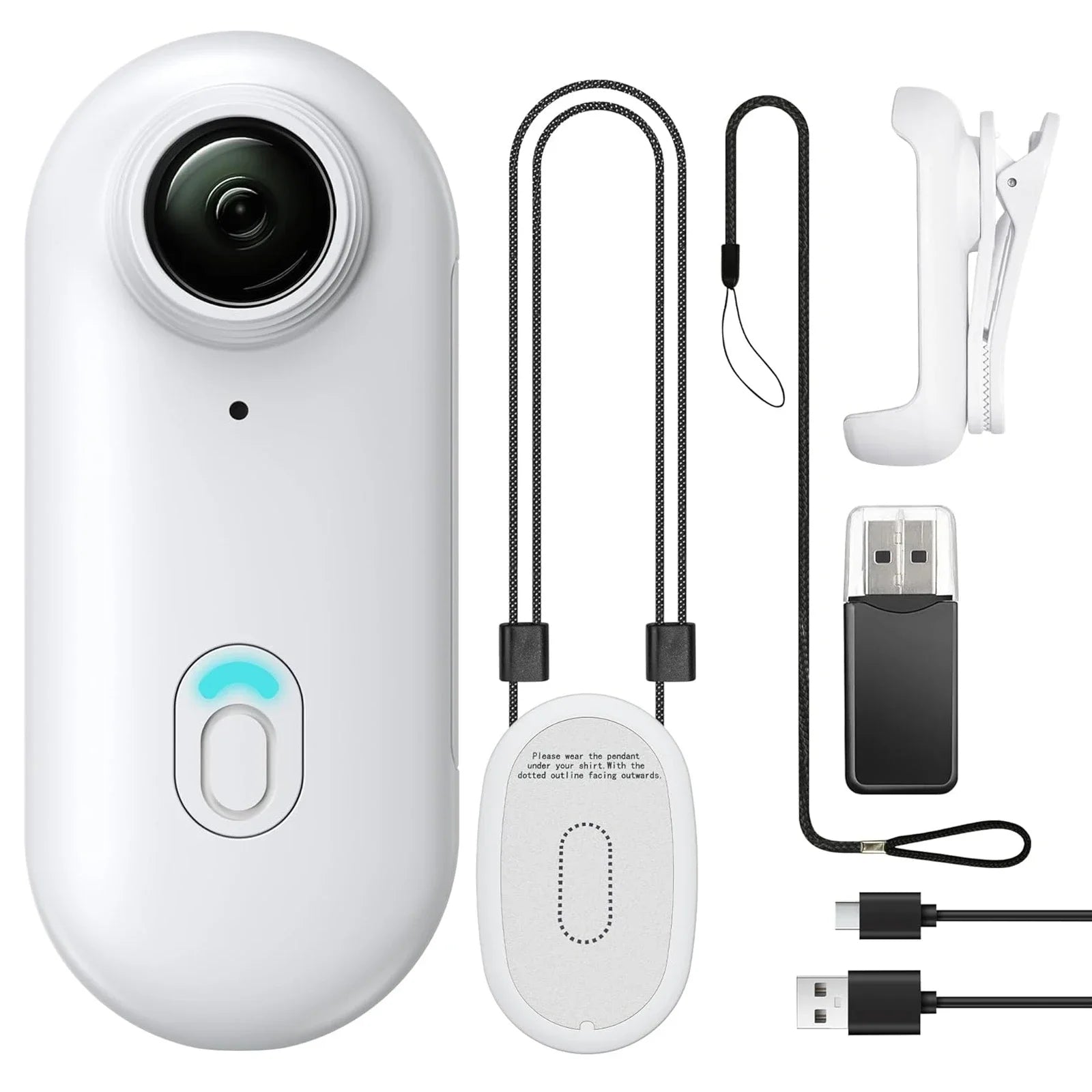 Mini Body Camera – Full HD 1080p, Wi-Fi, Night Vision & Wide Angle | NeoCharge