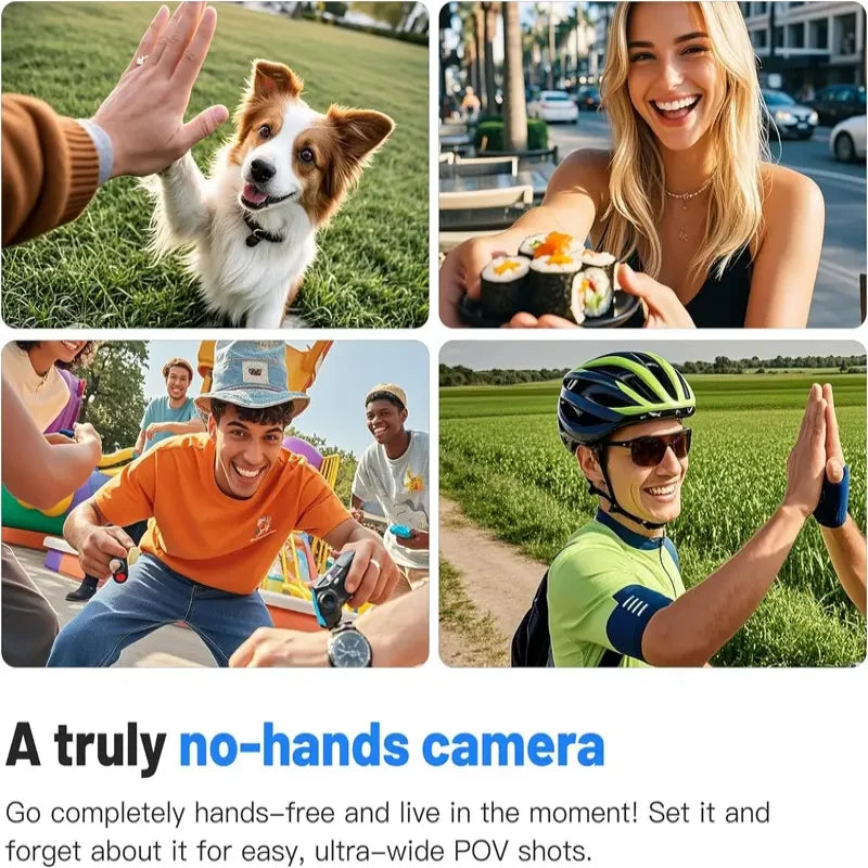 Mini Body Camera – Full HD 1080p, Wi-Fi, Night Vision & Wide Angle | NeoCharge