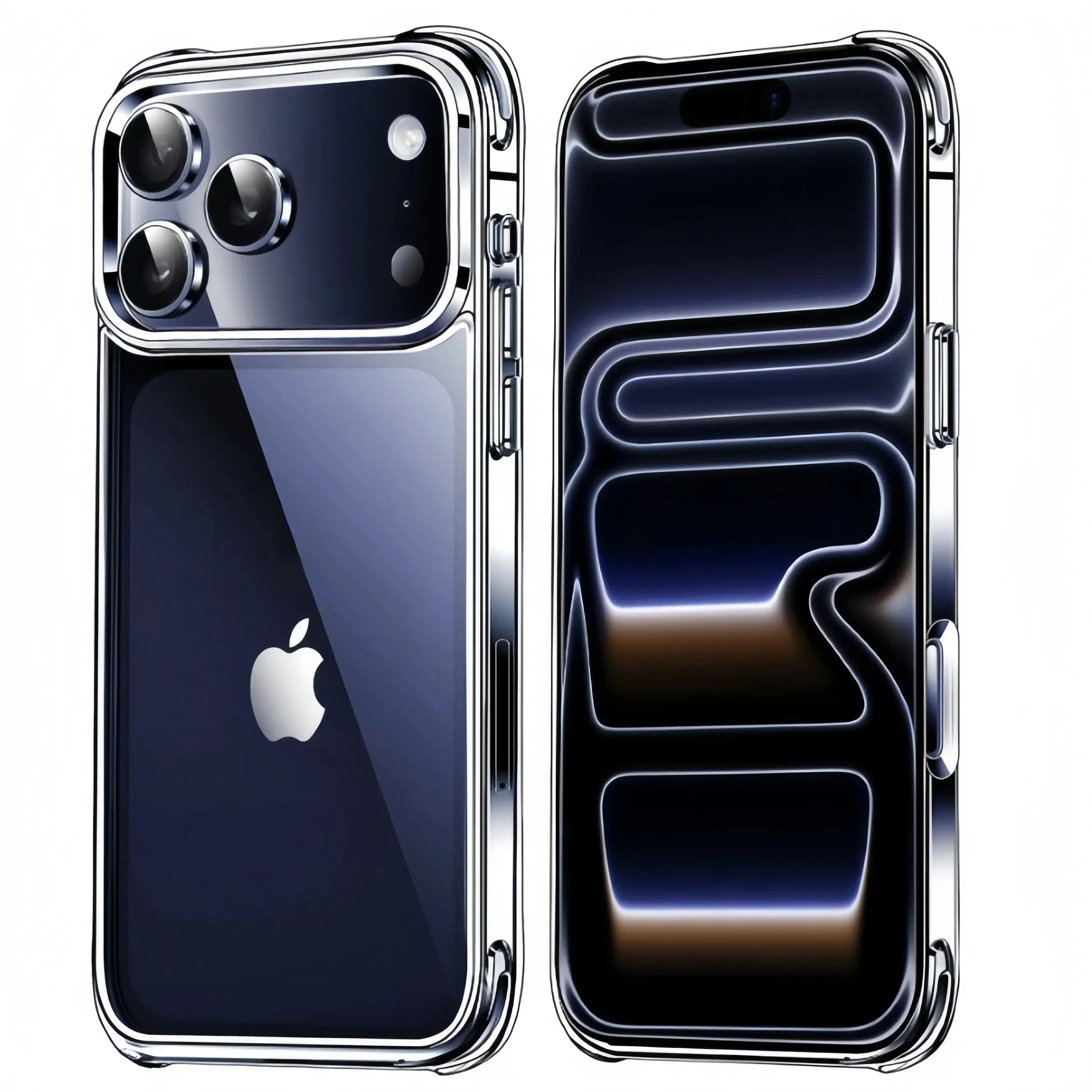 iPhone 17 Pro & Pro Max Clear Case – Drop Protection, Anti-Yellow, Shockproof Bumper