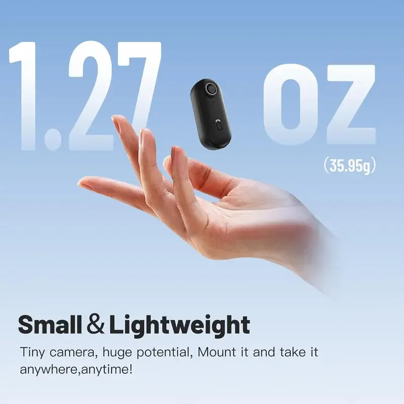 Mini Body Camera – Full HD 1080p, Wi-Fi, Night Vision & Wide Angle | NeoCharge