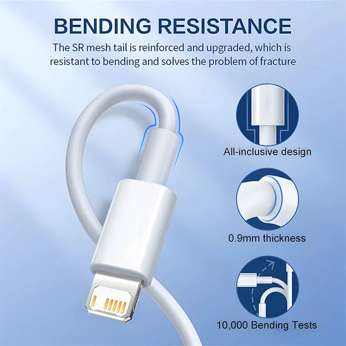 40W Fast Charging USB-C Cable – iPhone 15, 16 & USB-C Compatible | 0.25m, 1m, 2m
